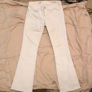 Gap curvy white jeans